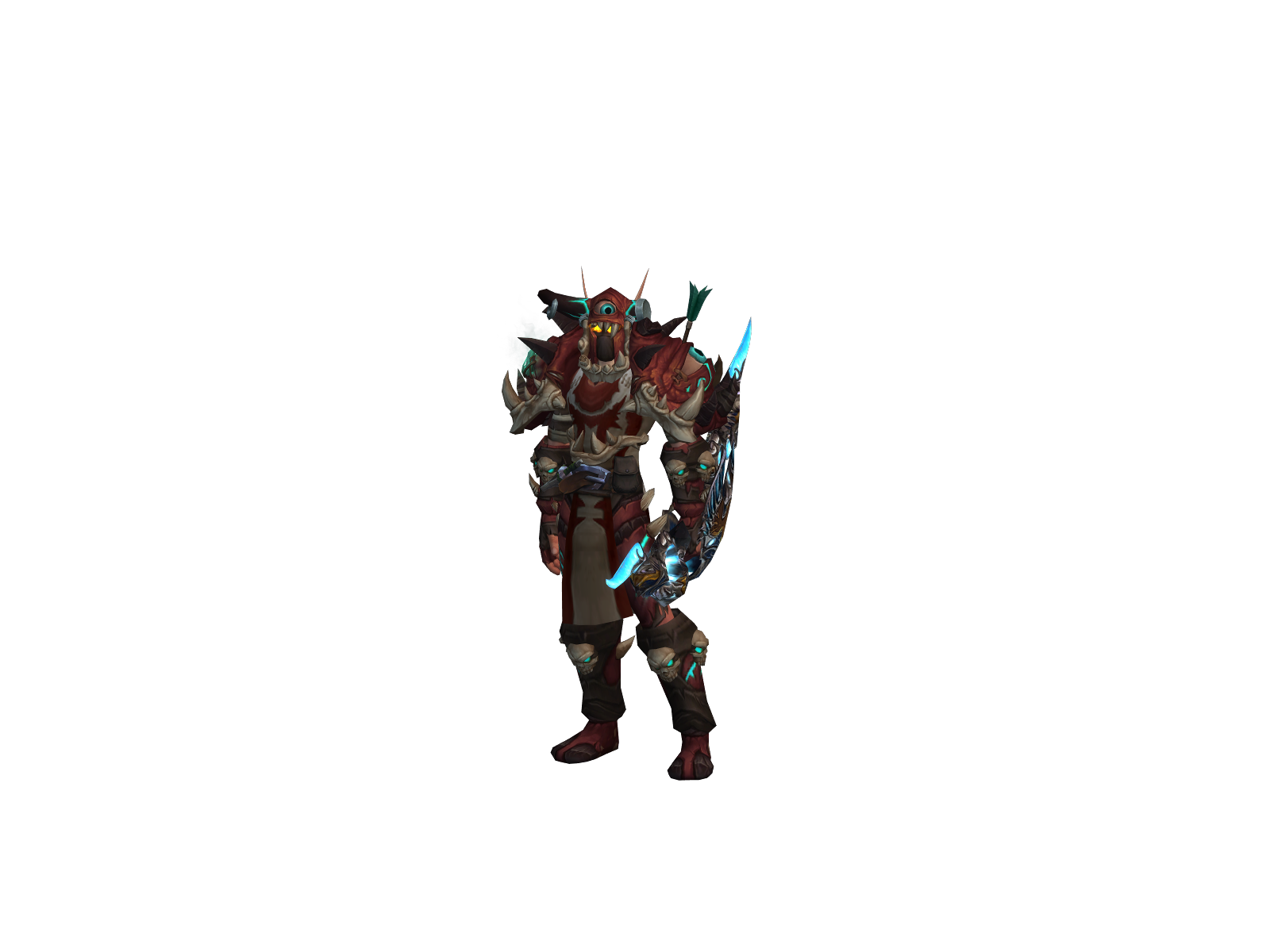 Ollowan 3D character render