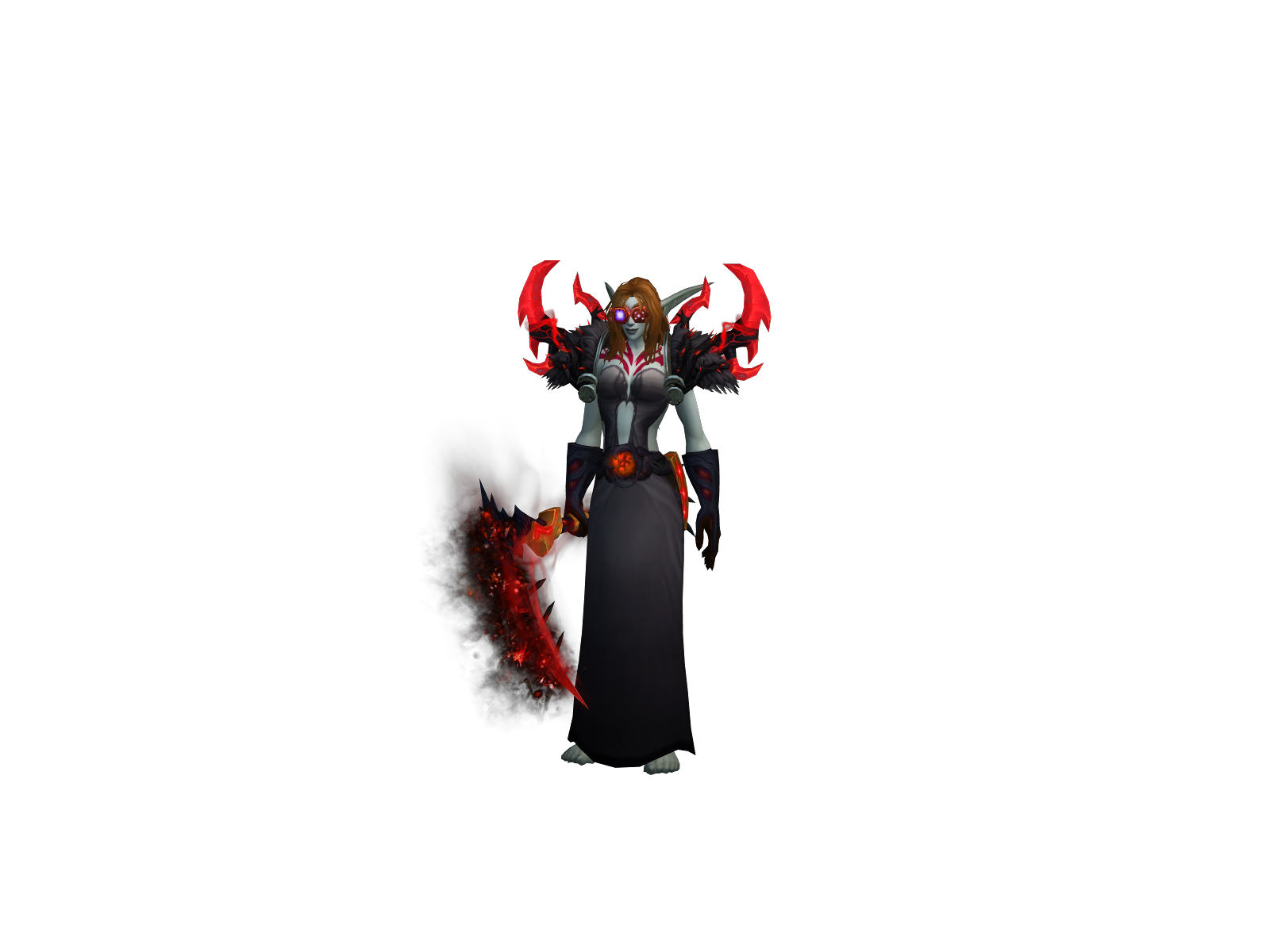 Drinia 3D character render