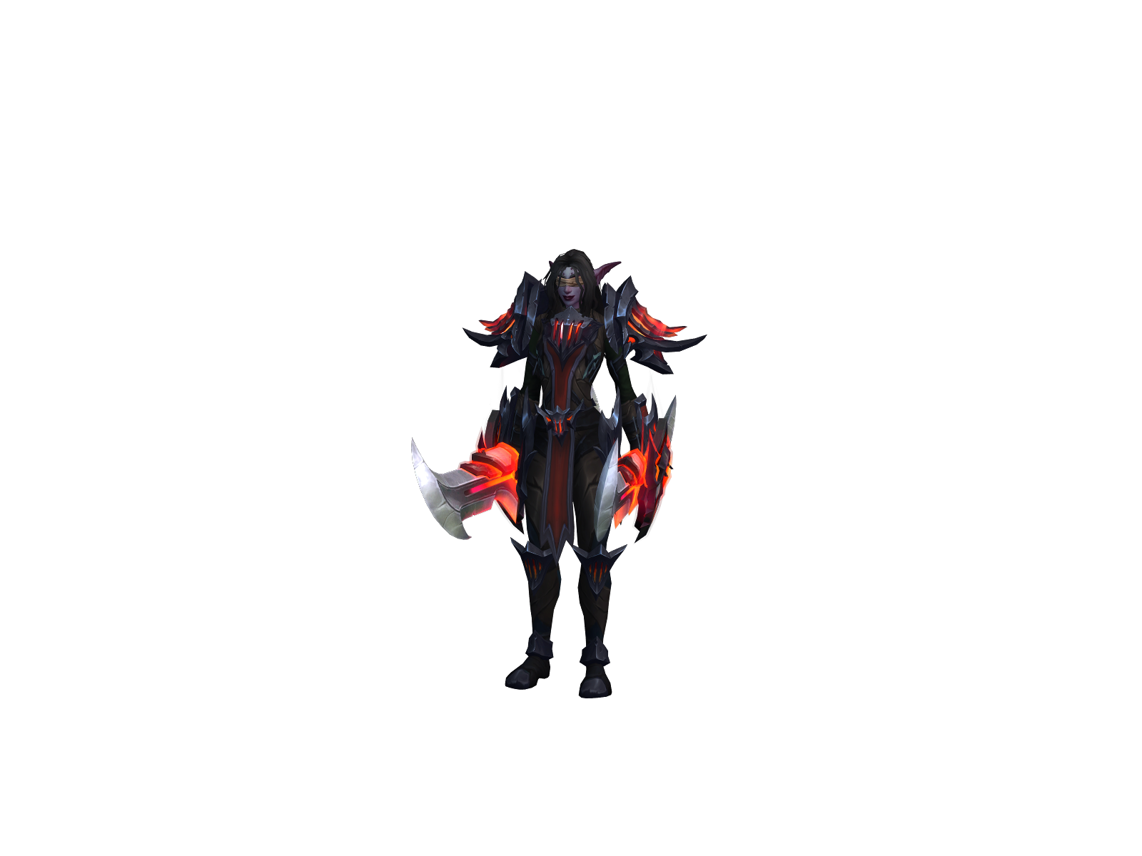 Oiledup 3D character render