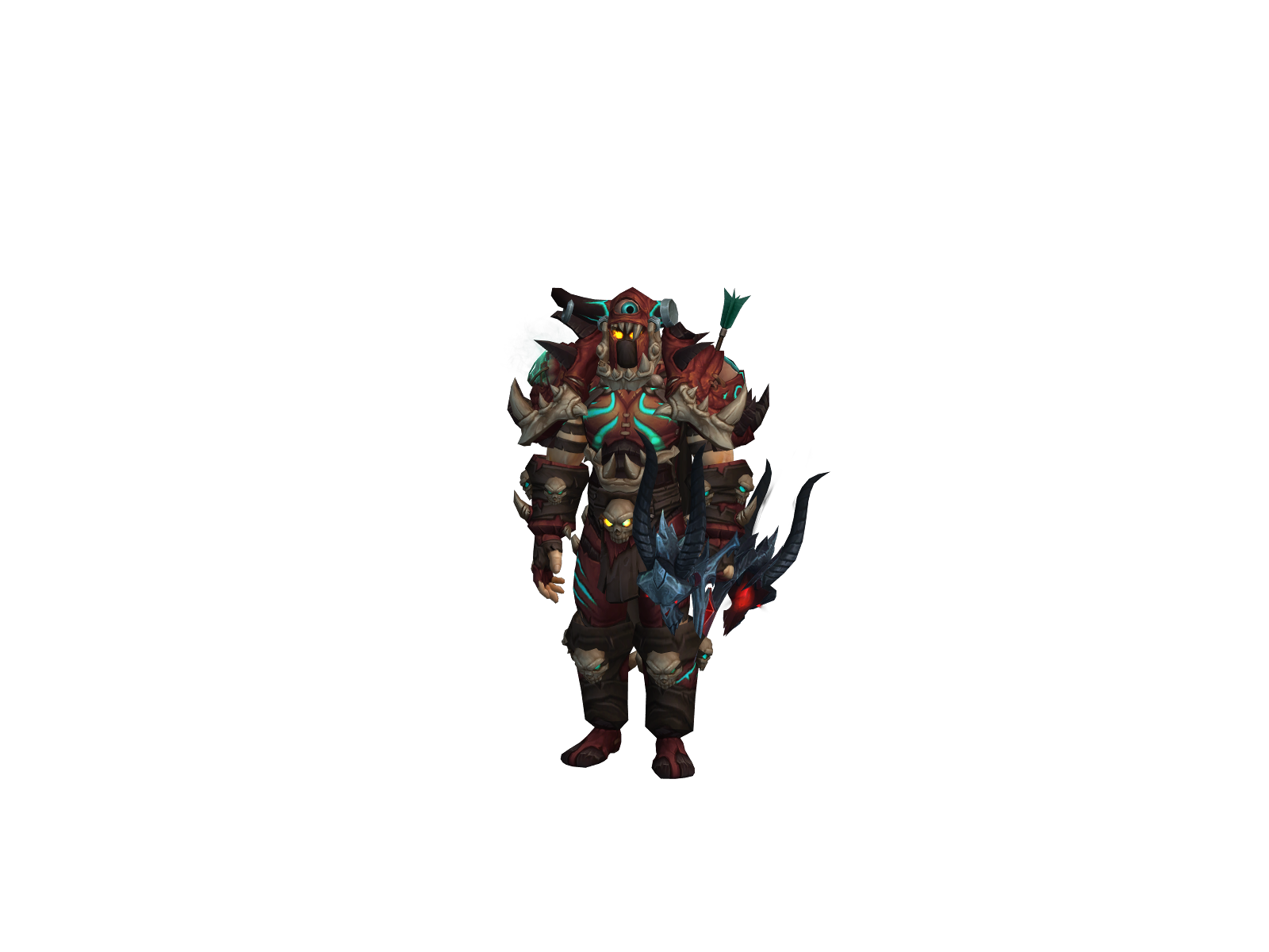 Heraziä 3D character render