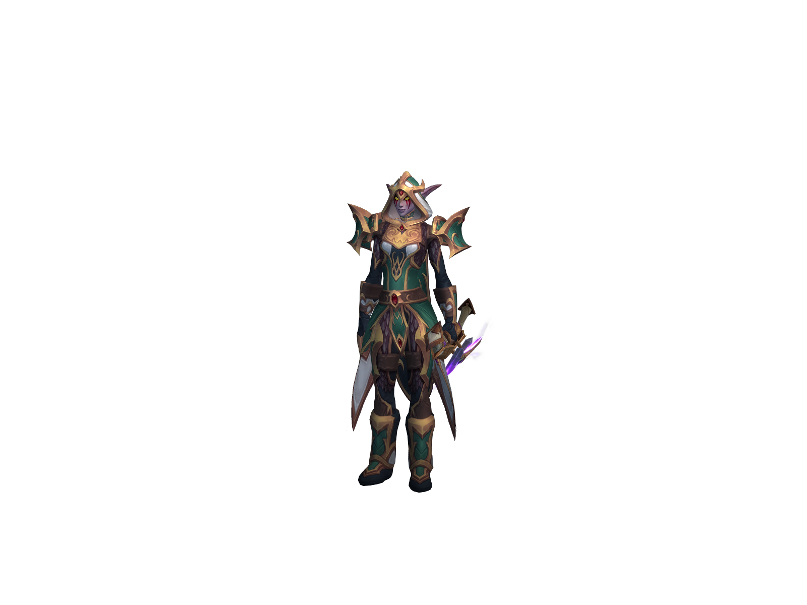 Rafaelälva 3D character render