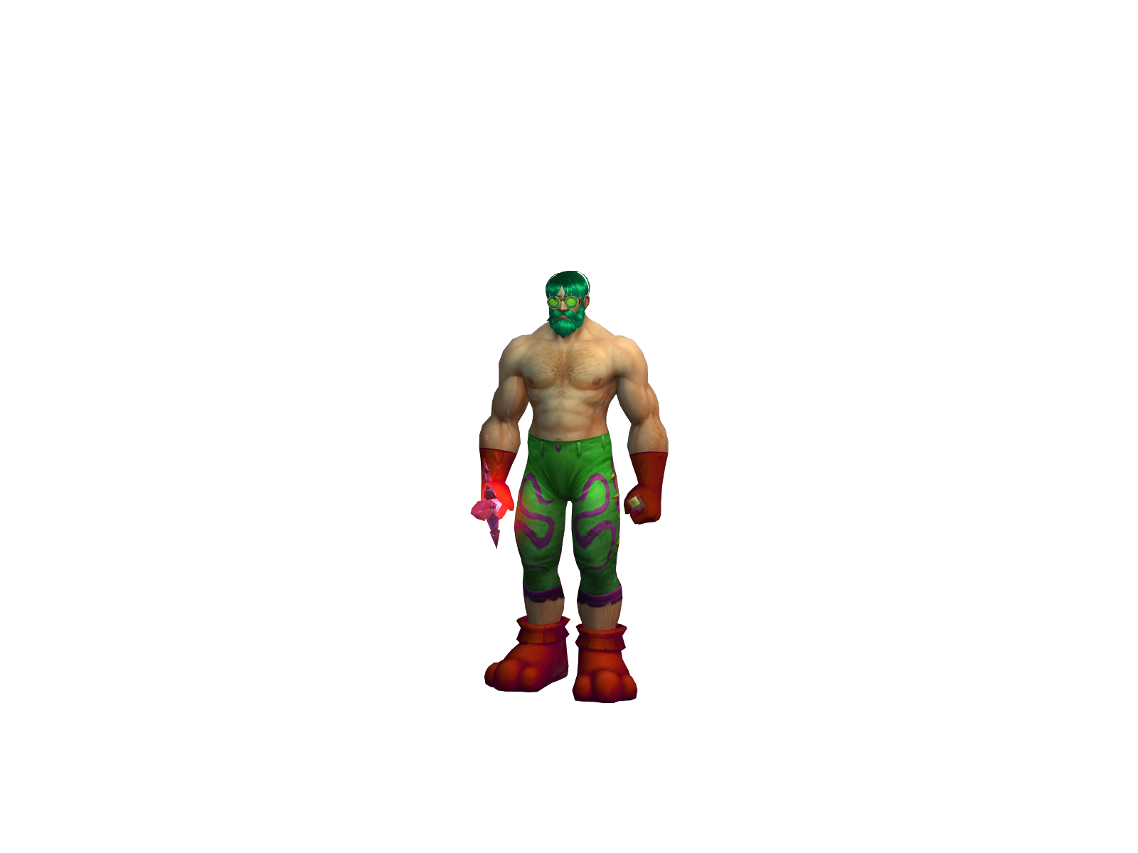 maniacx 3D character render