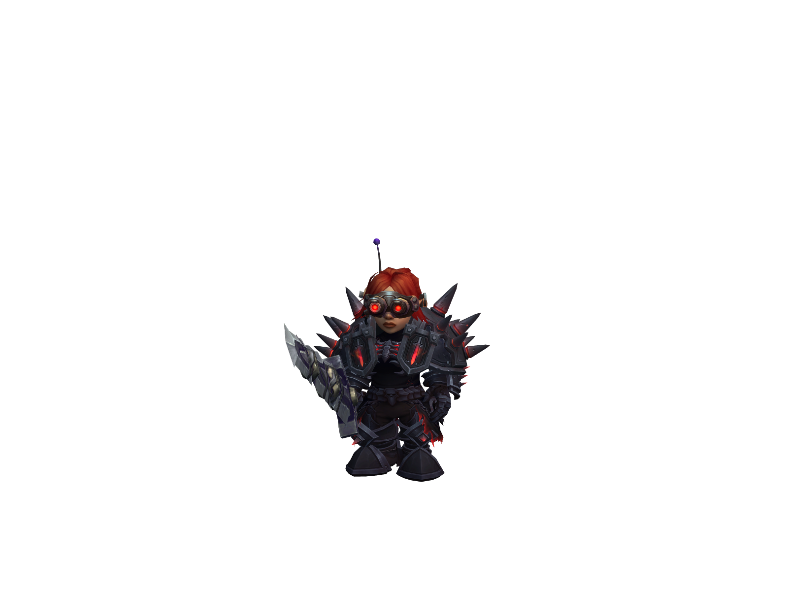 Pipex 3D character render