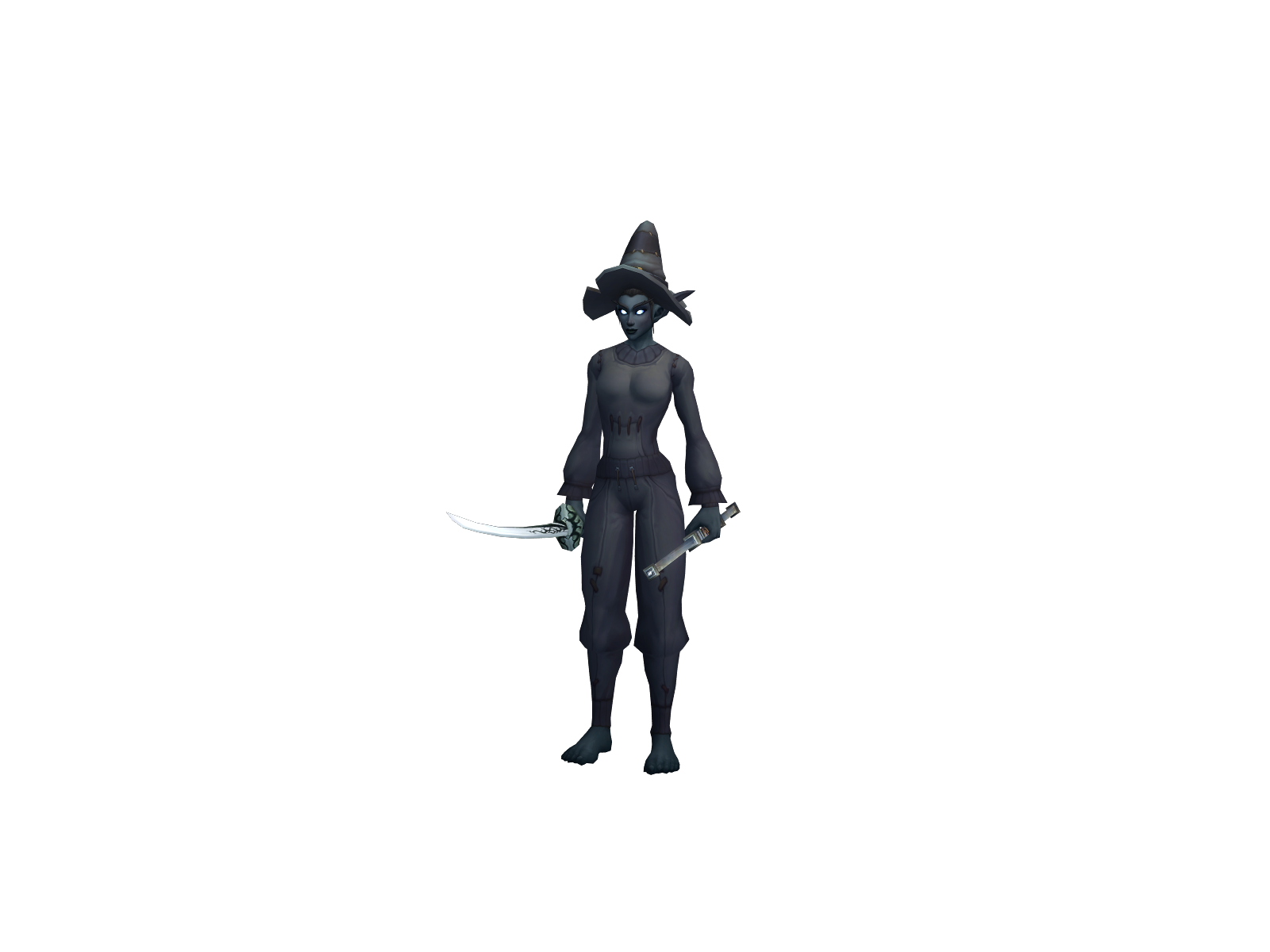 Slxck 3D character render