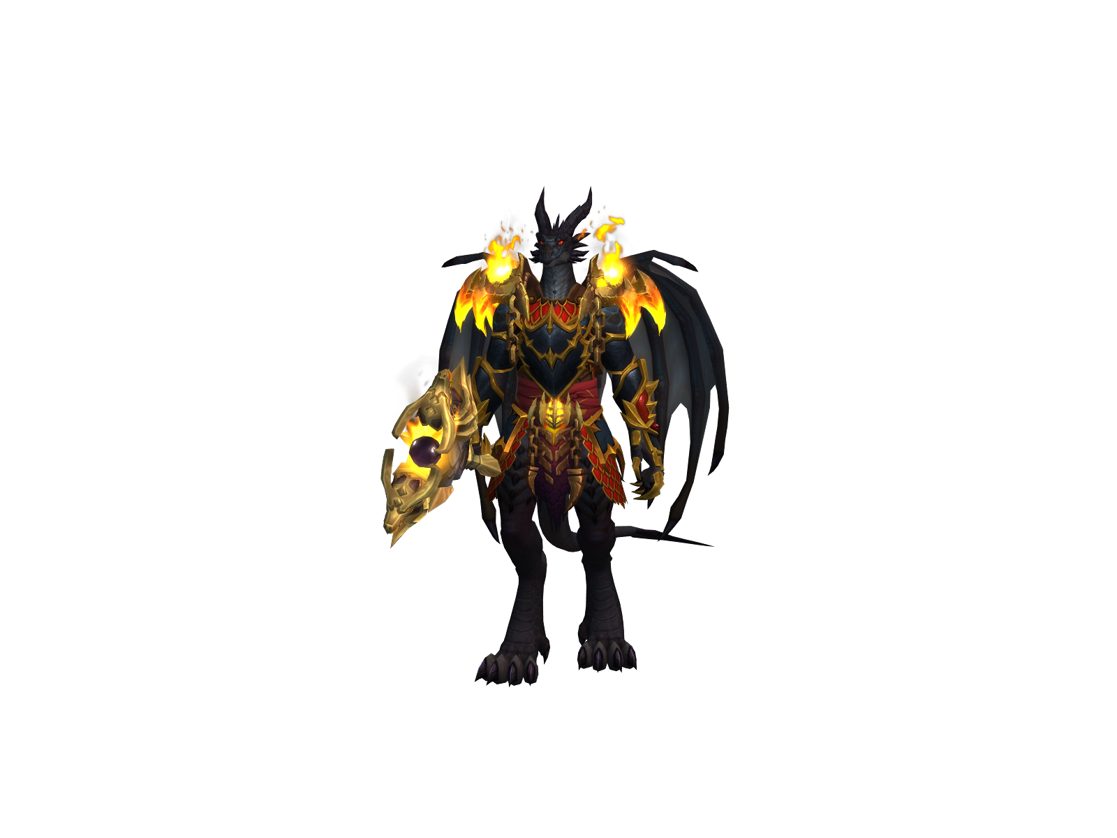 Caraxe 3D character render