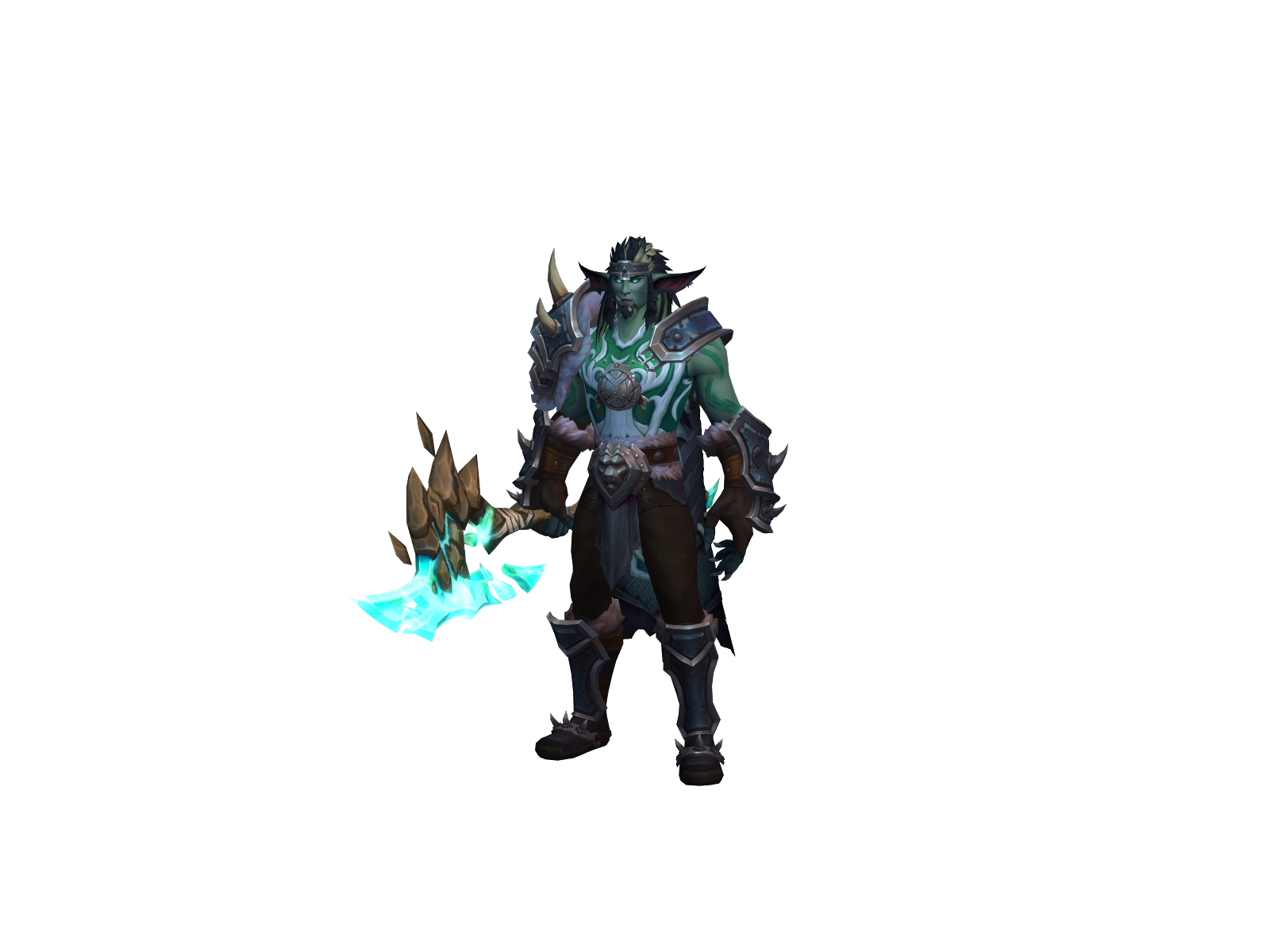 Tunchif 3D character render