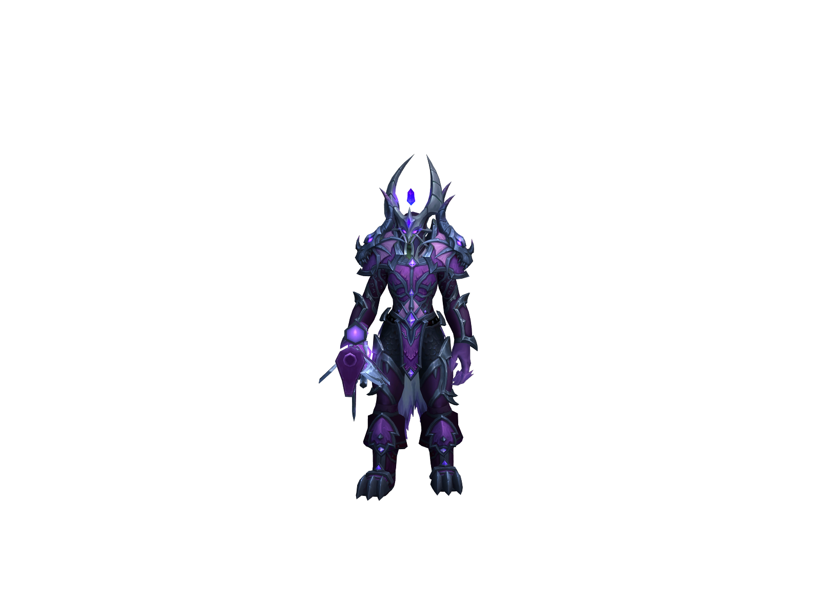 Levendedød 3D character render