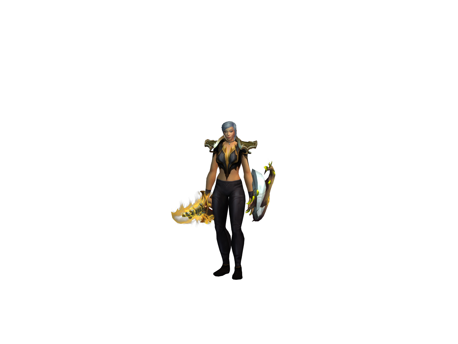 Holzani 3D character render