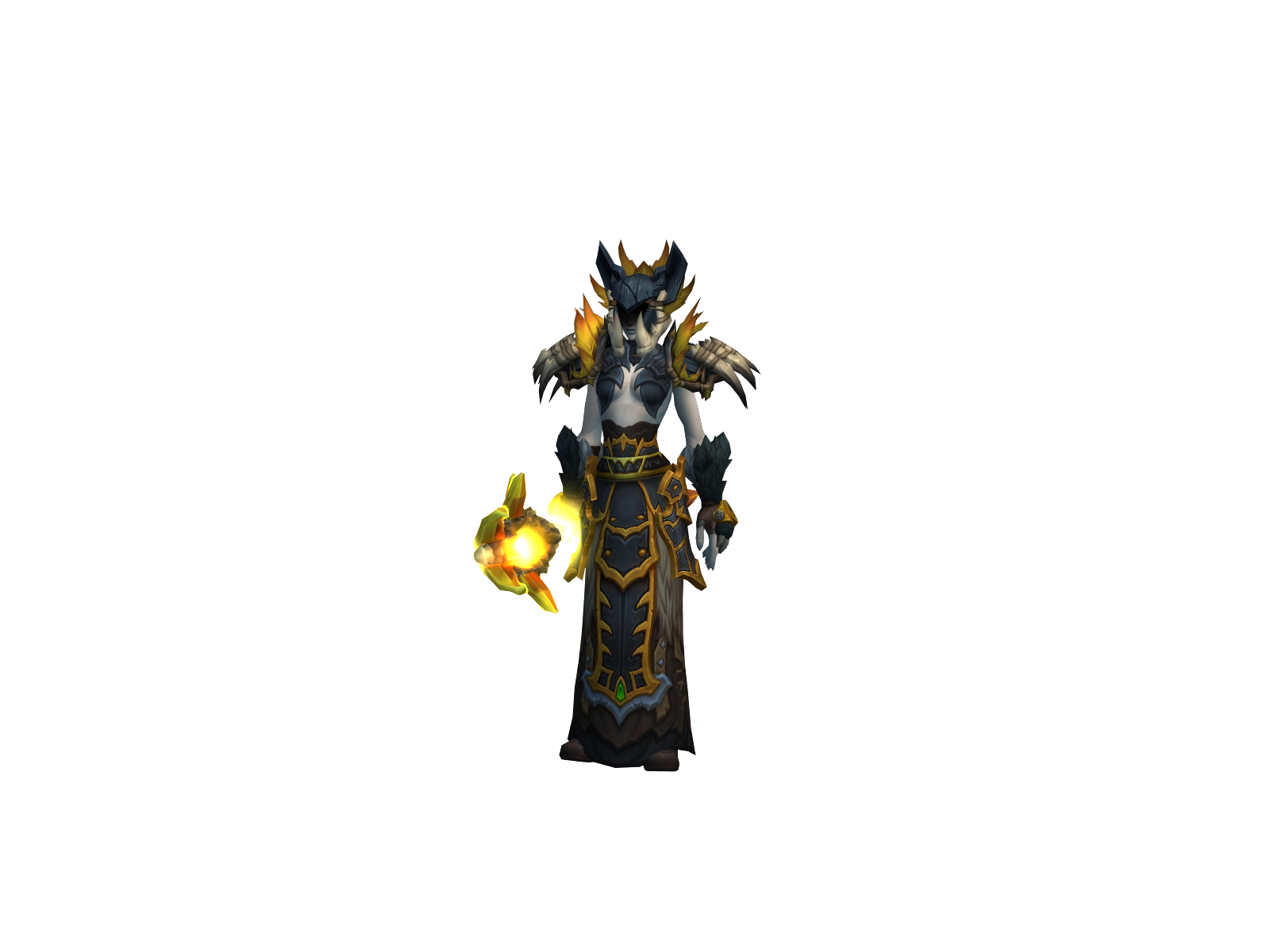 Stríxina 3D character render