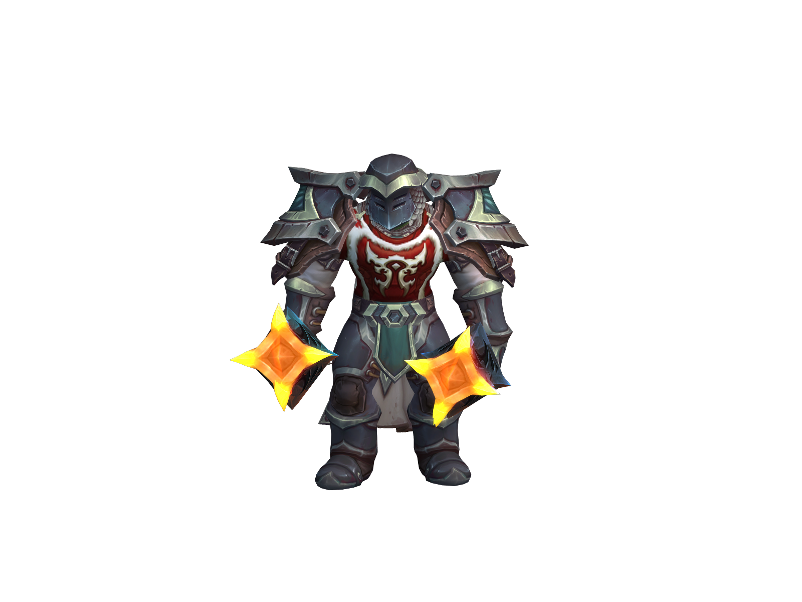 Warríór 3D character render