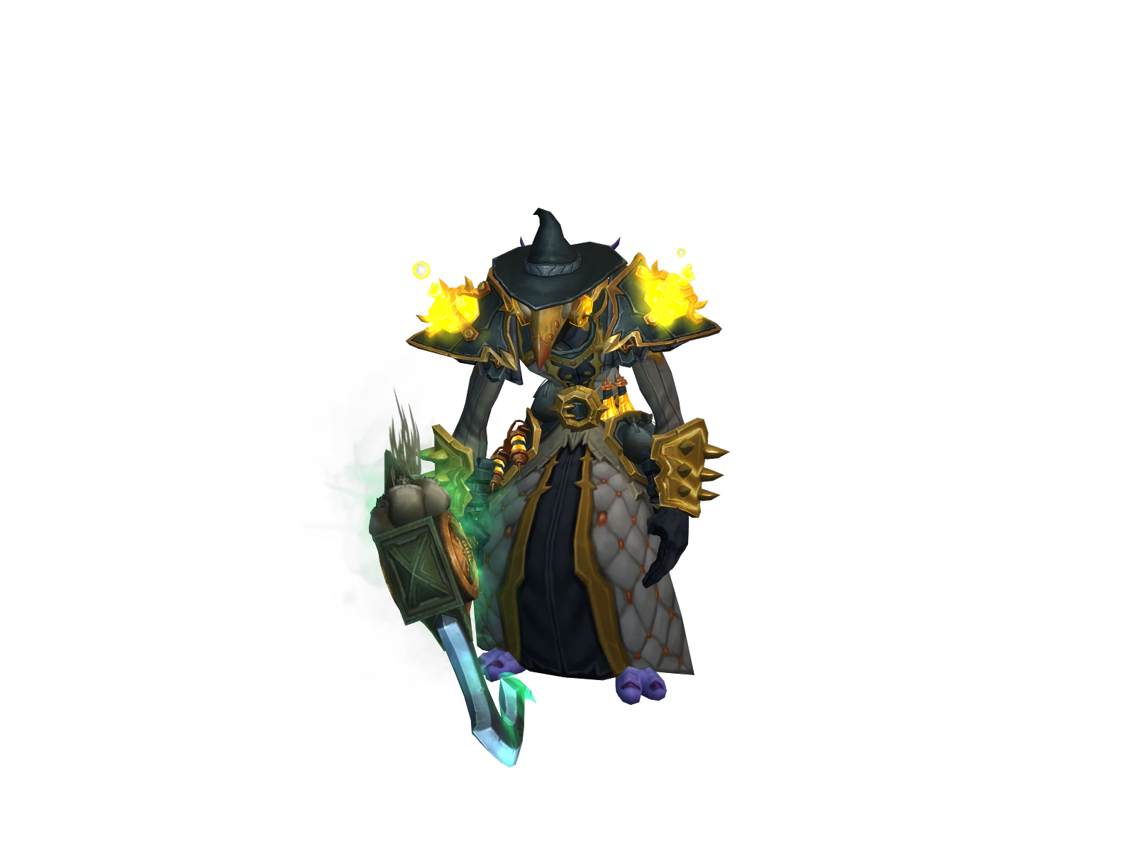 Endroth 3D character render