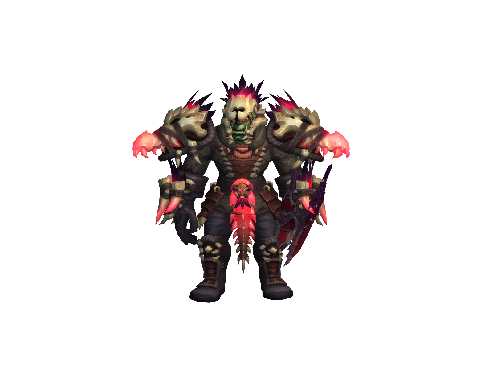 Armageddón 3D character render
