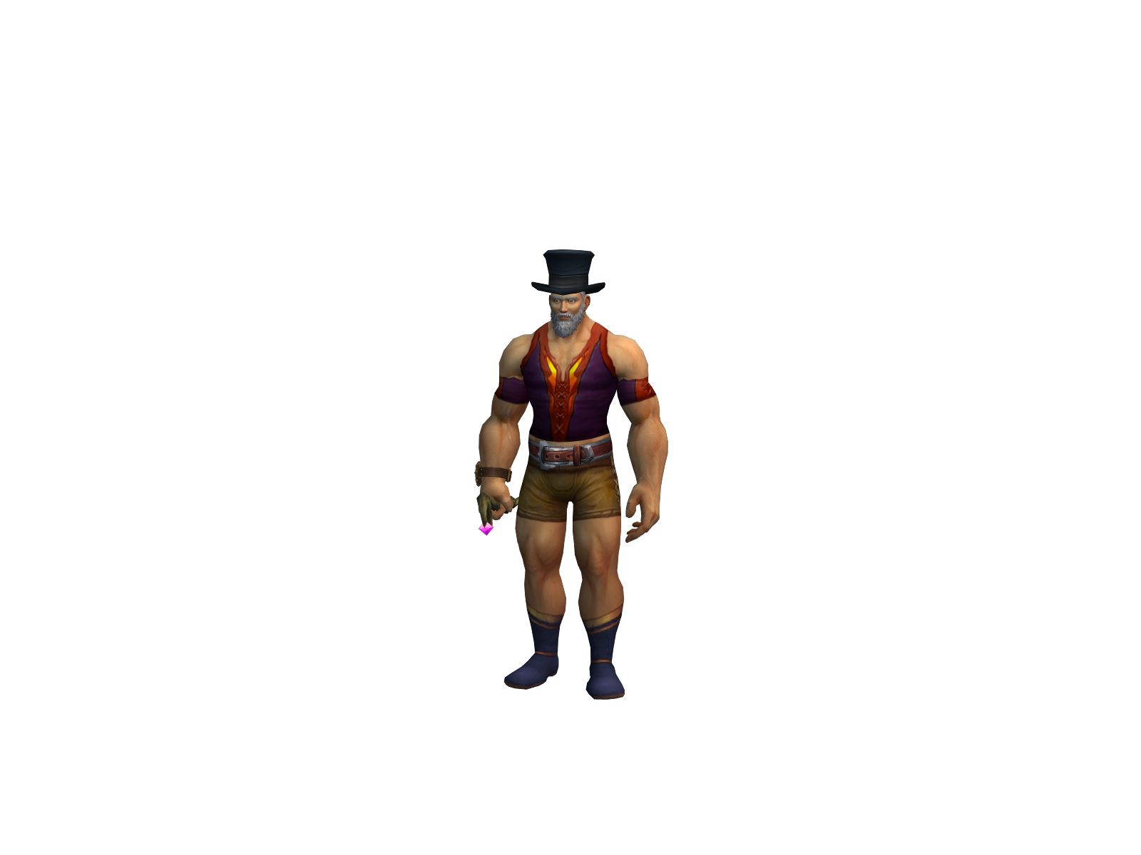 Shähram 3D character render