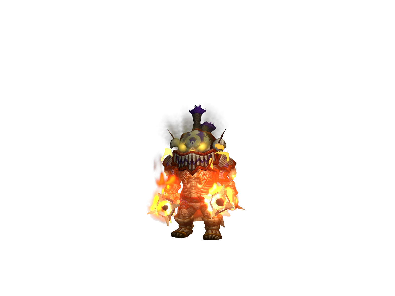 Warrignome 3D character render