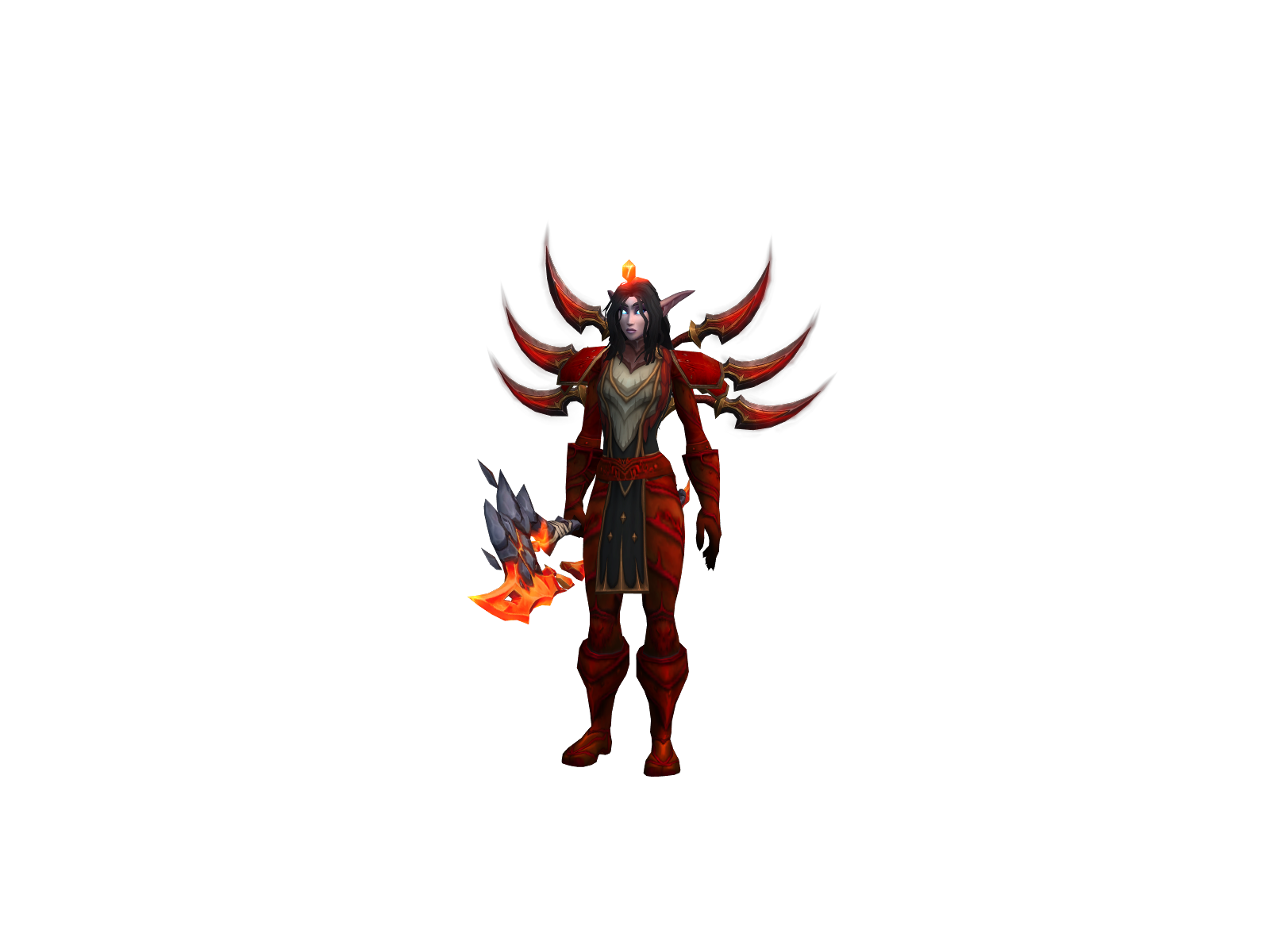 Vhaelyn 3D character render