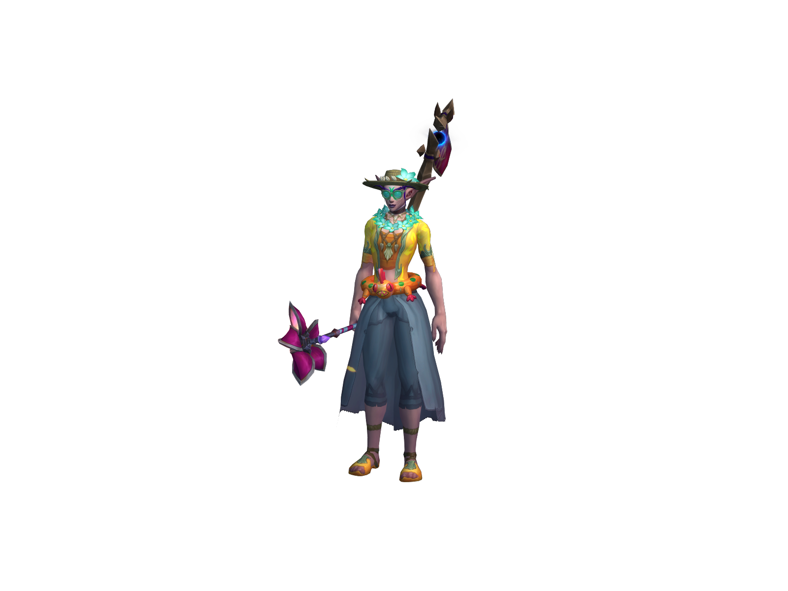 Güiïdbänkër 3D character render
