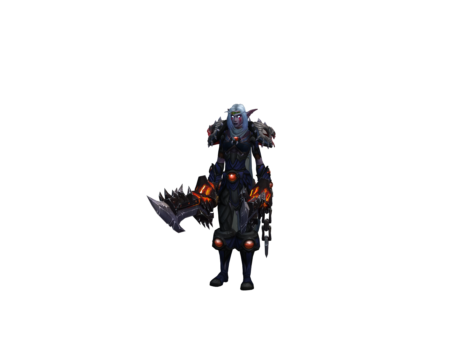 Hidrik 3D character render