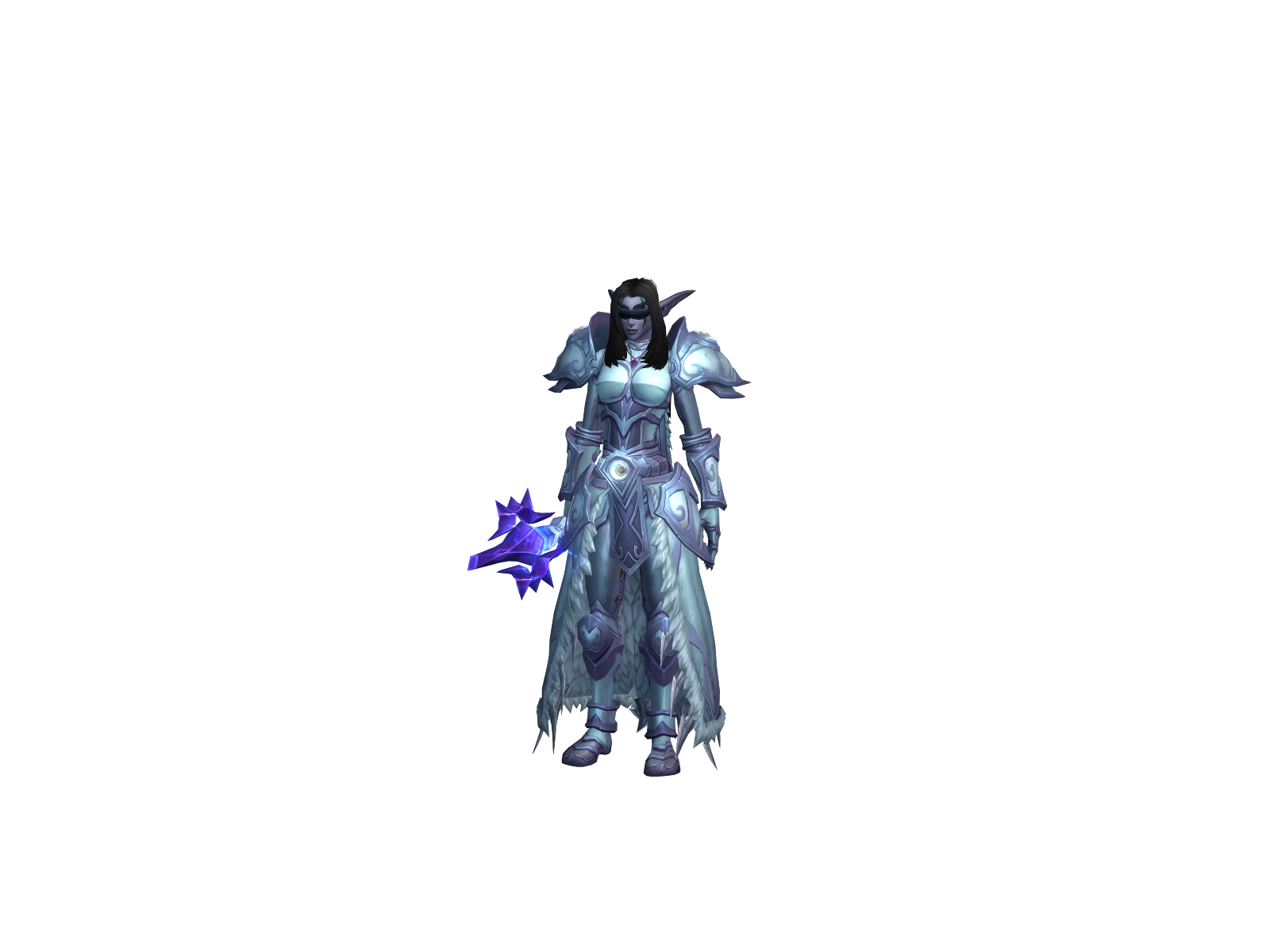 Recognize 3D character render