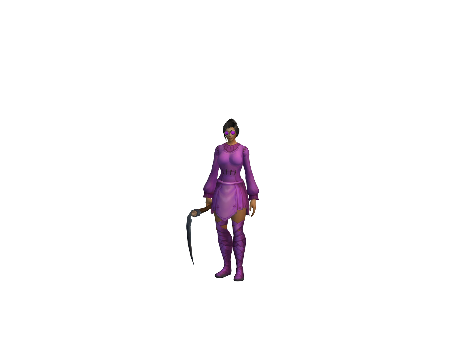 Xìna 3D character render