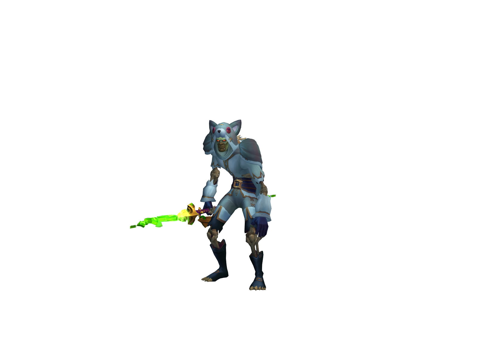 Bladeiradu 3D character render
