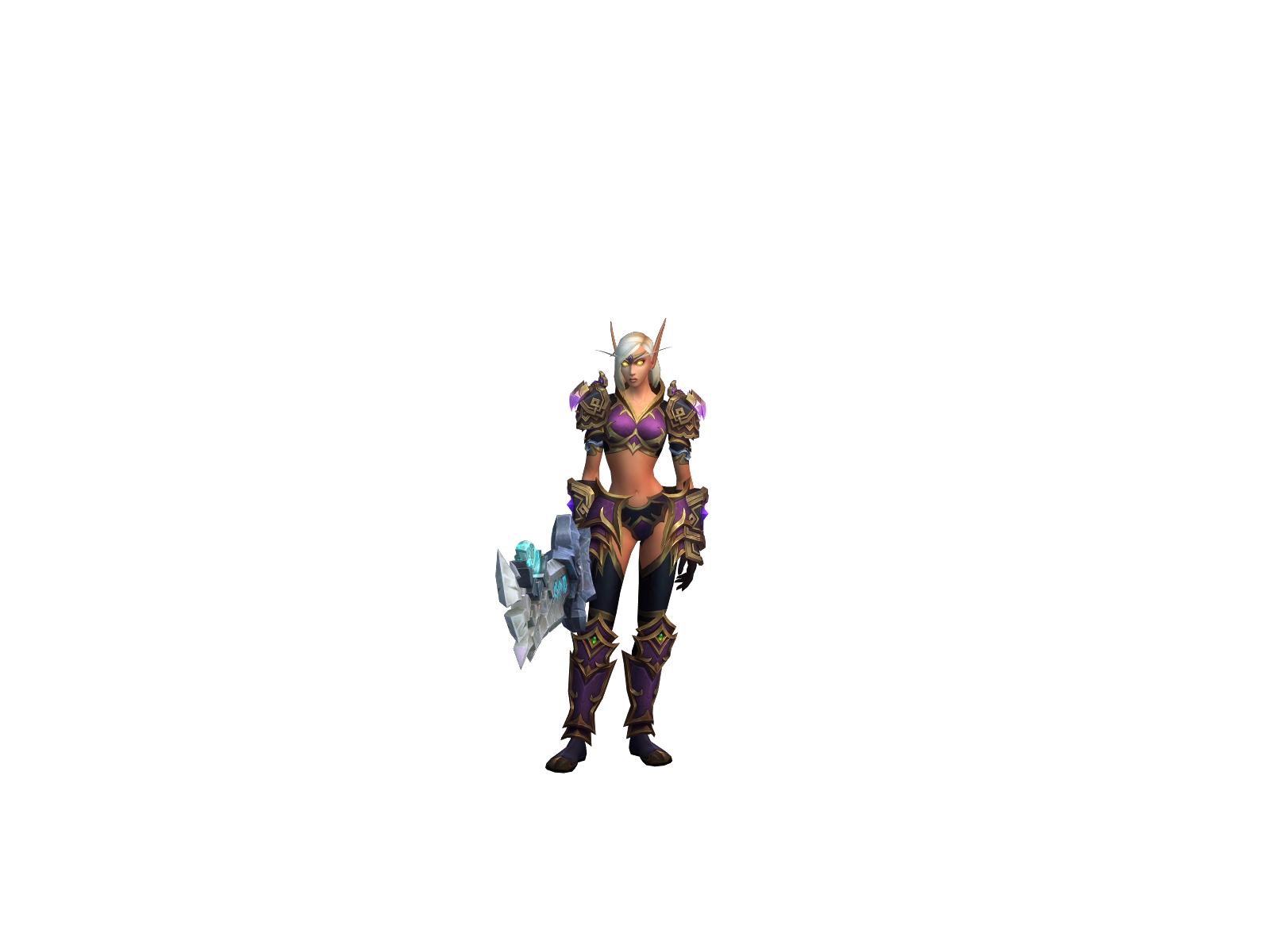 Idríl 3D character render