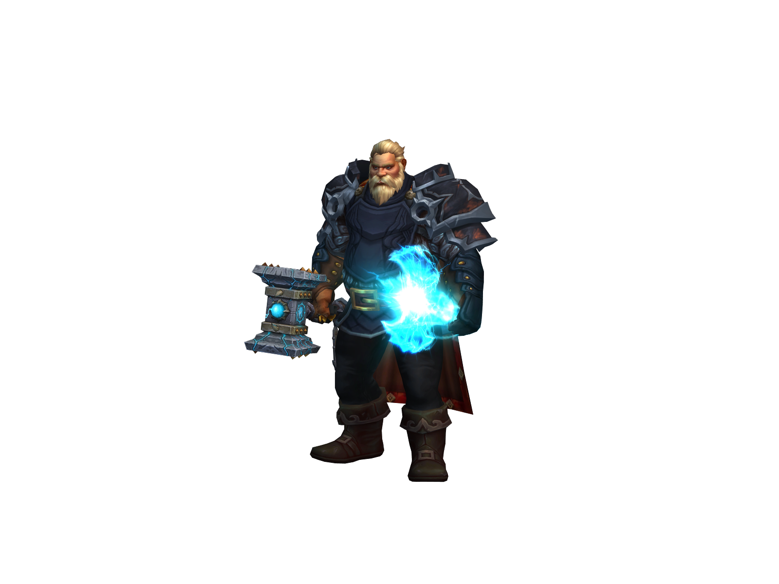 Dunderkungen 3D character render