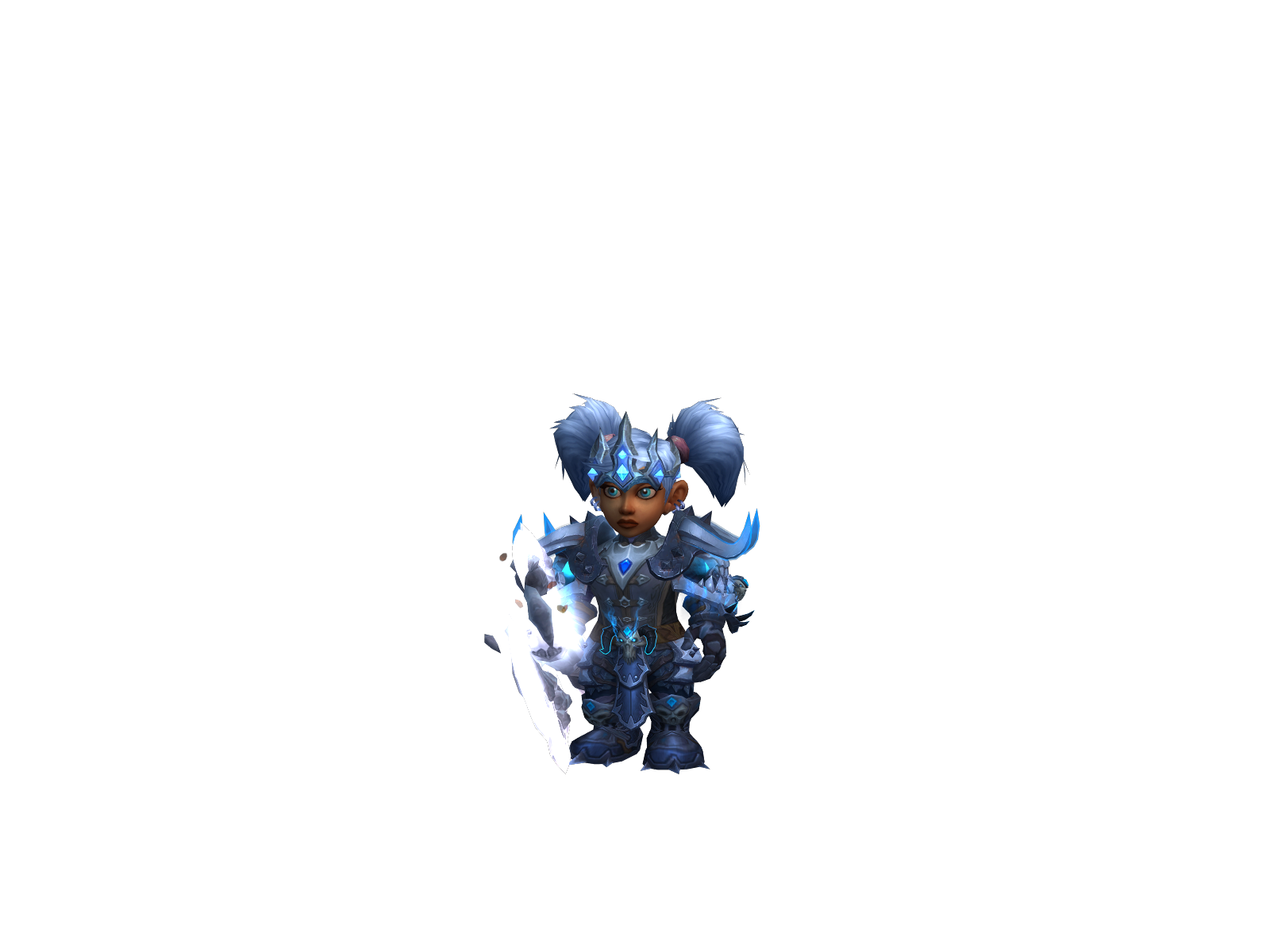 Trollcake 3D character render