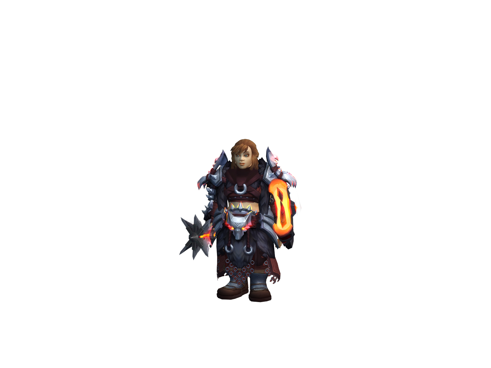 Kobrun 3D character render