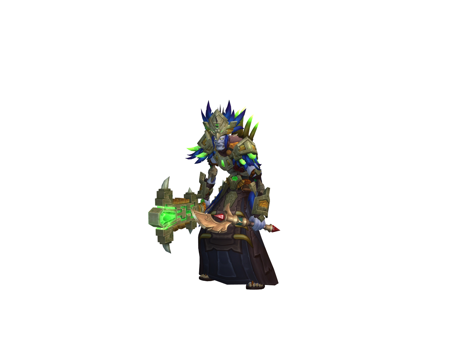 Syrebral 3D character render