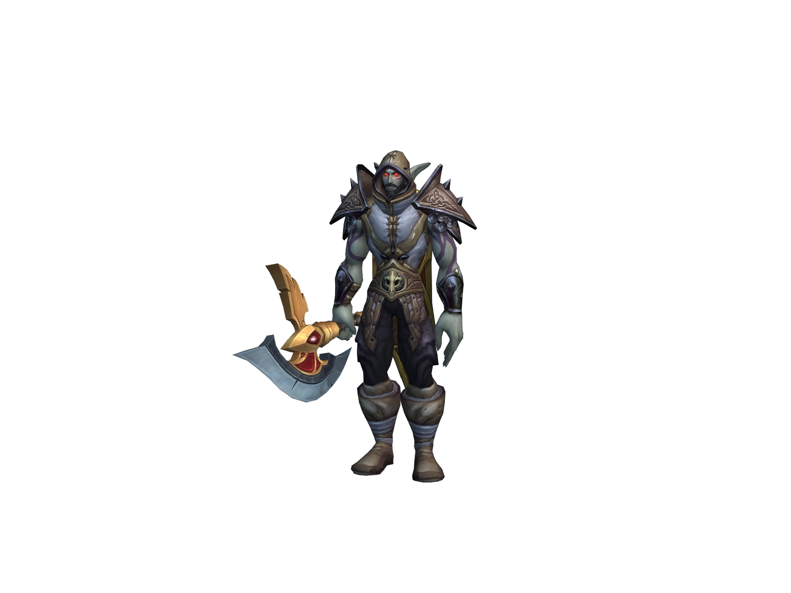Aedrix 3D character render