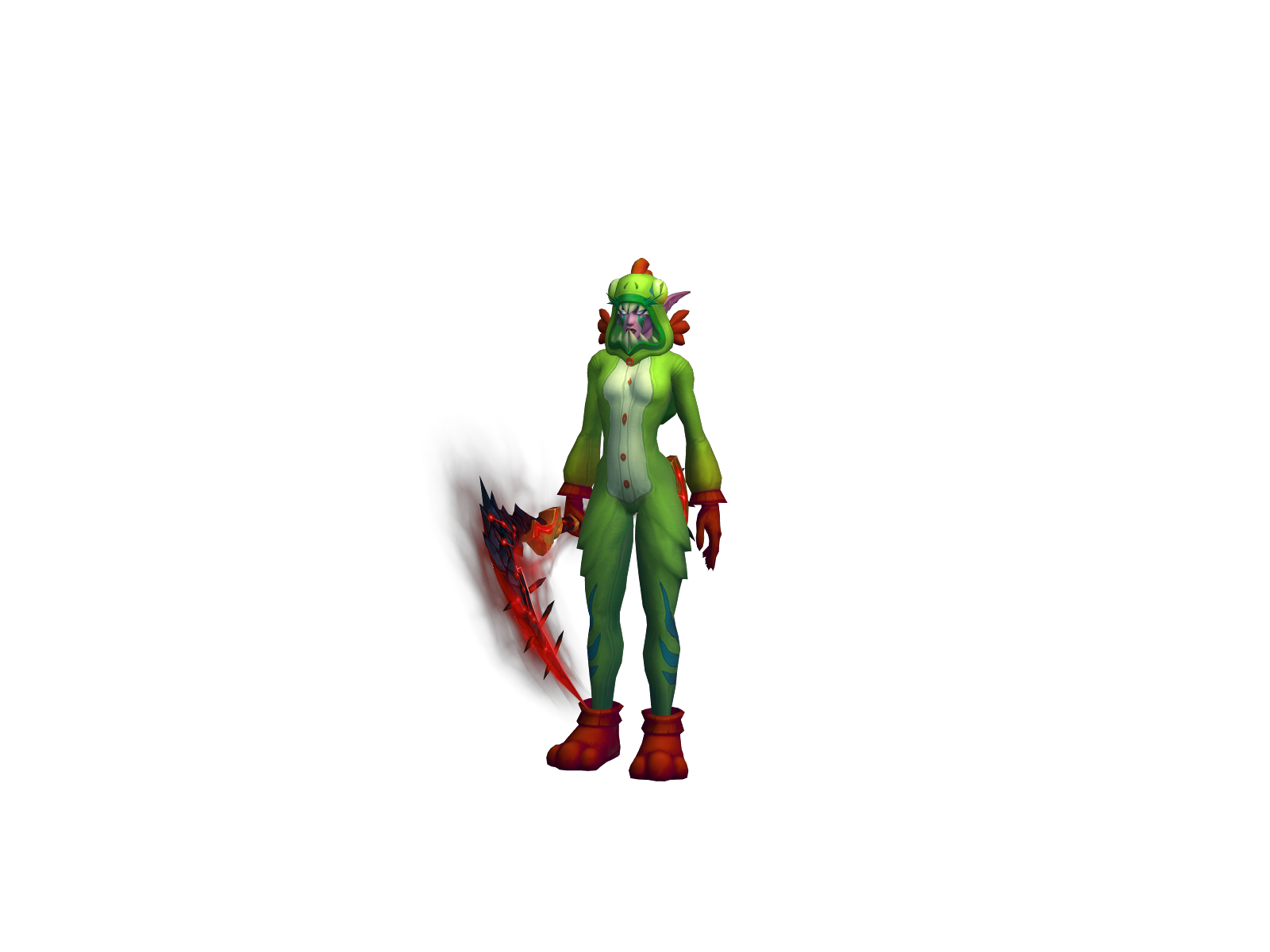 Efn 3D character render