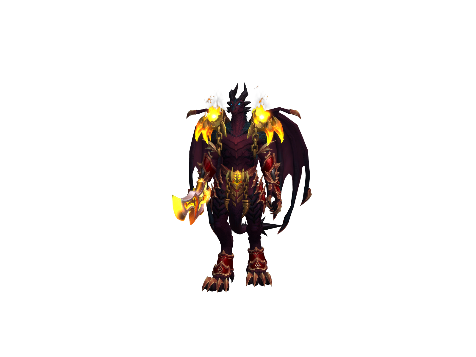 Brygon 3D character render