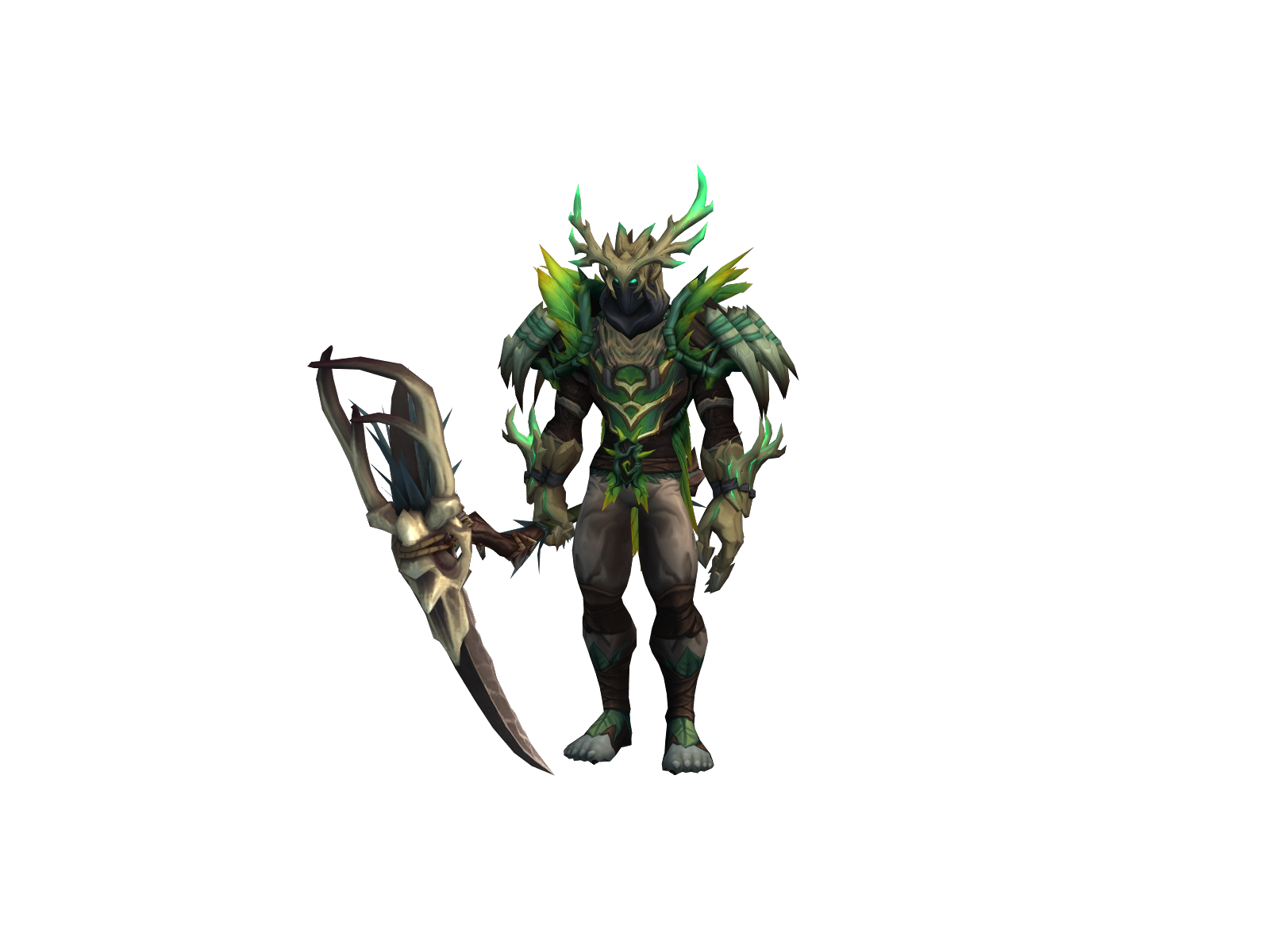 Helcurt 3D character render