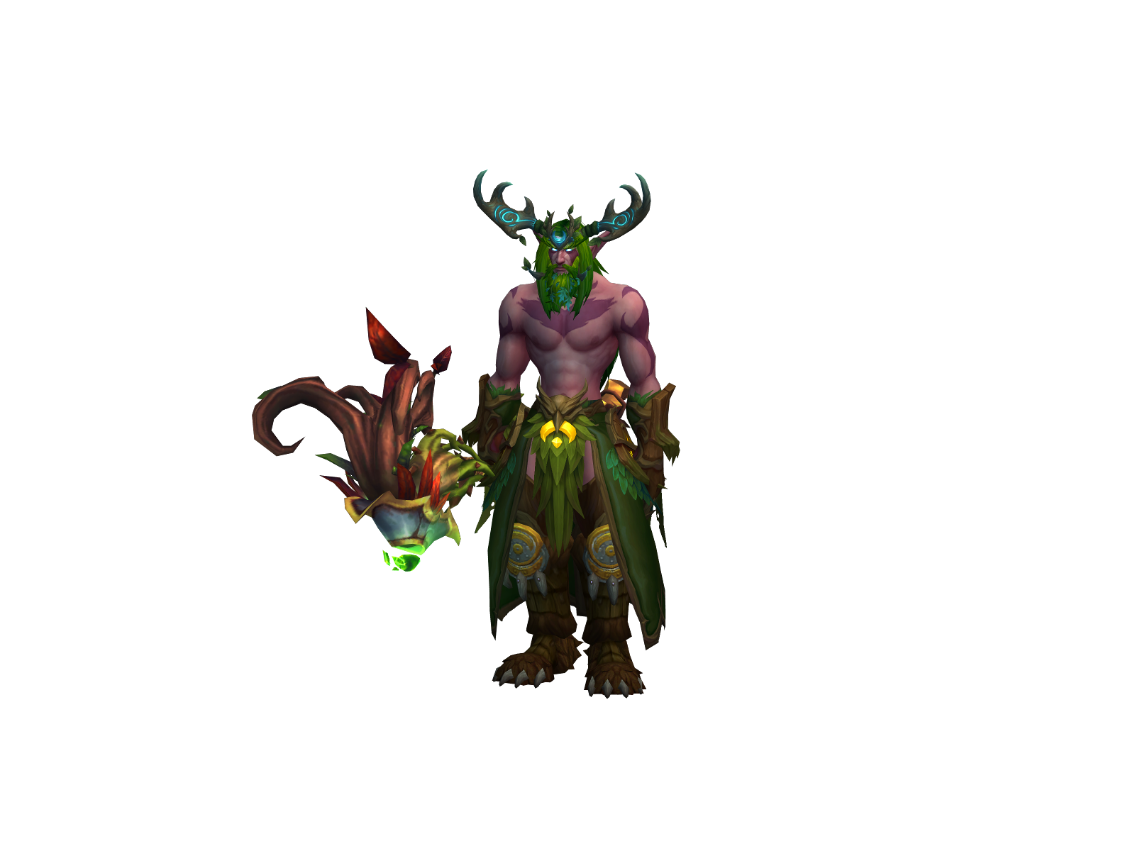 Tonarious 3D character render