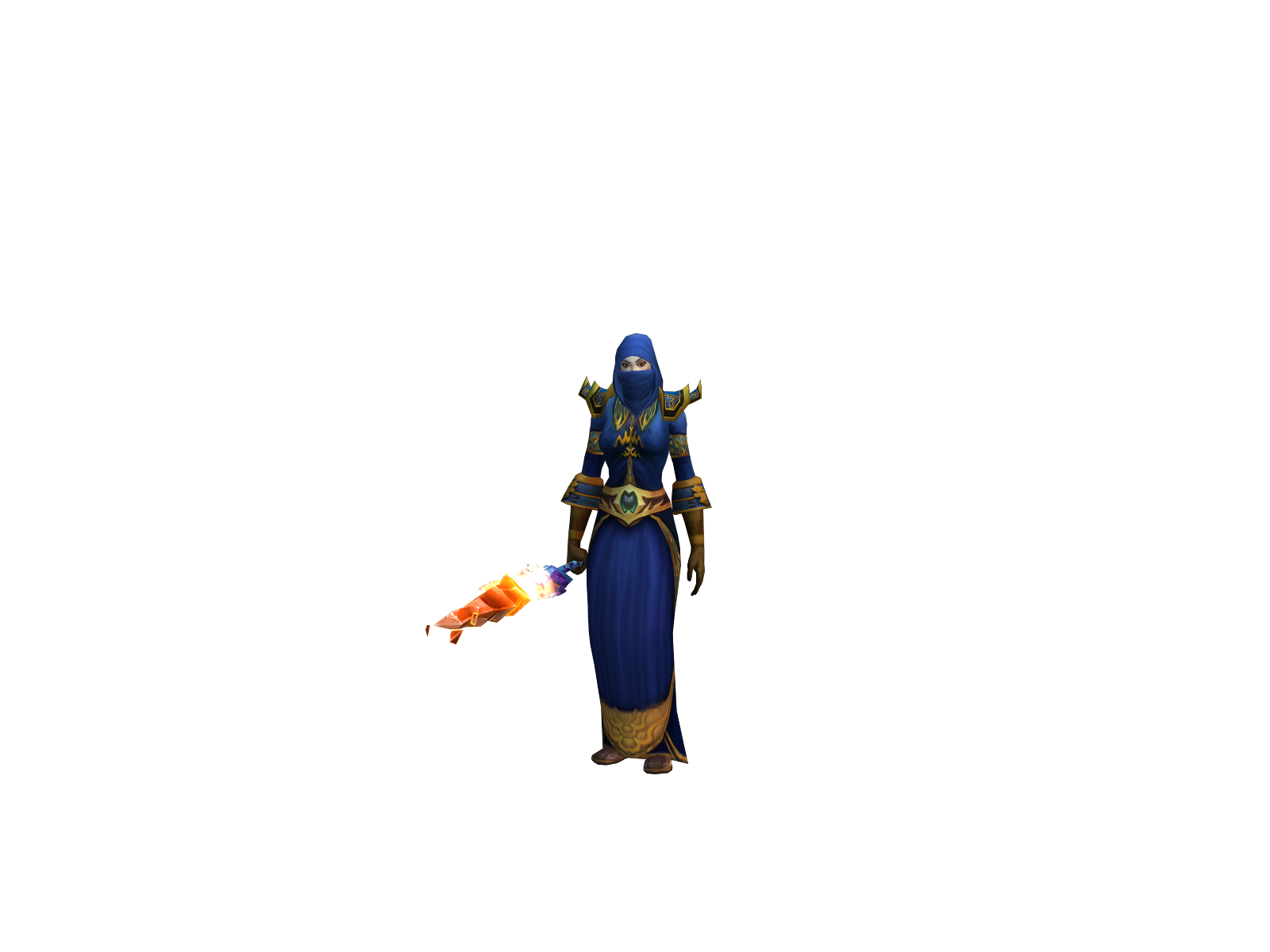 Blandyc 3D character render