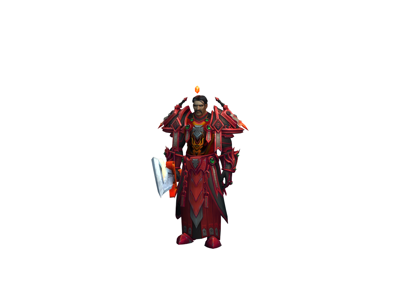 Retellerfel 3D character render