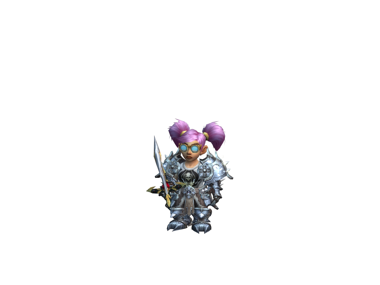 Mxî 3D character render