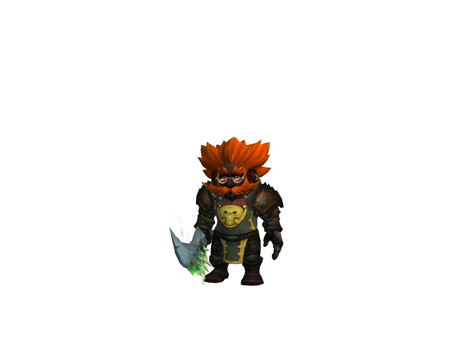 Shugs 3D character render