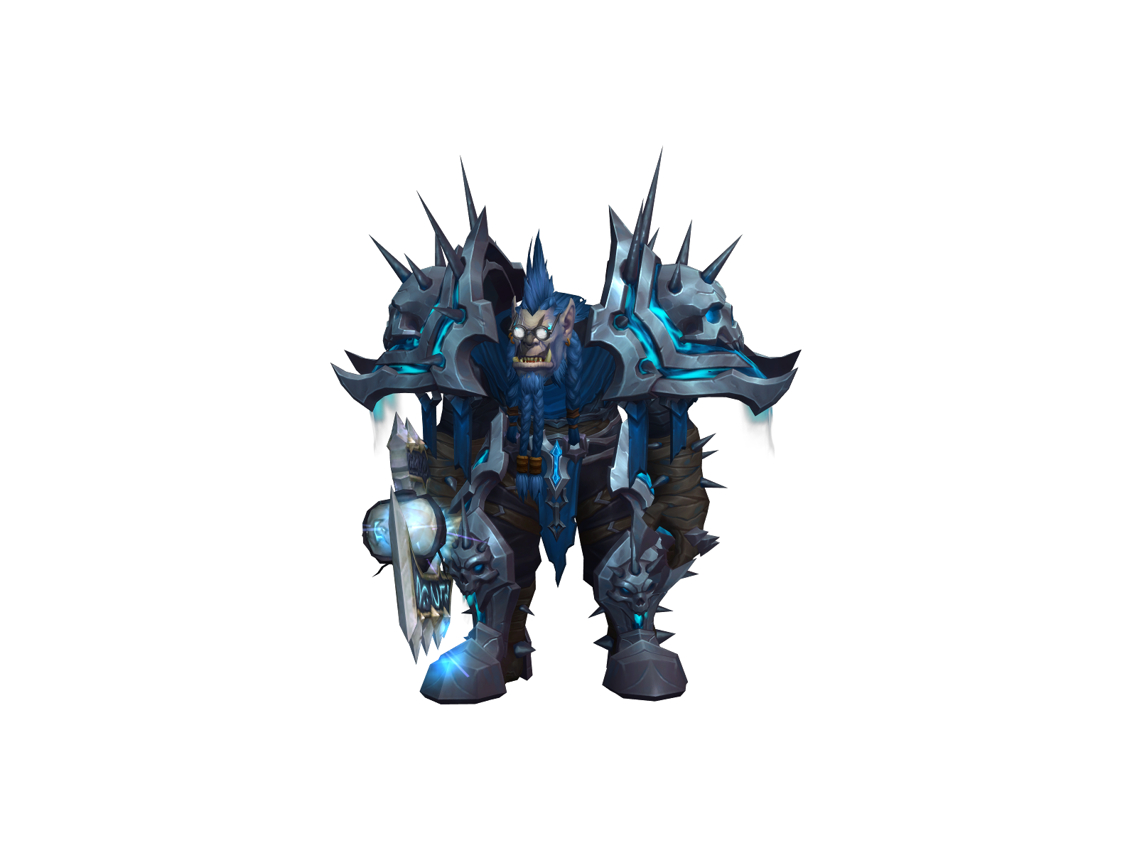 Crjfrosty 3D character render