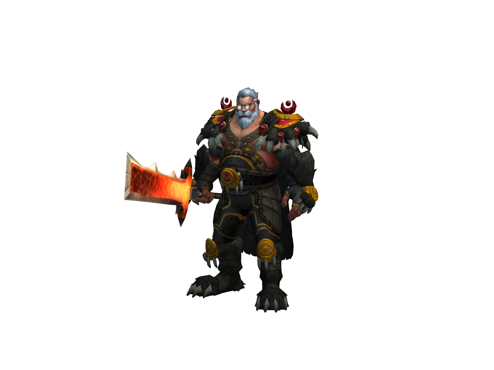 Réversal 3D character render