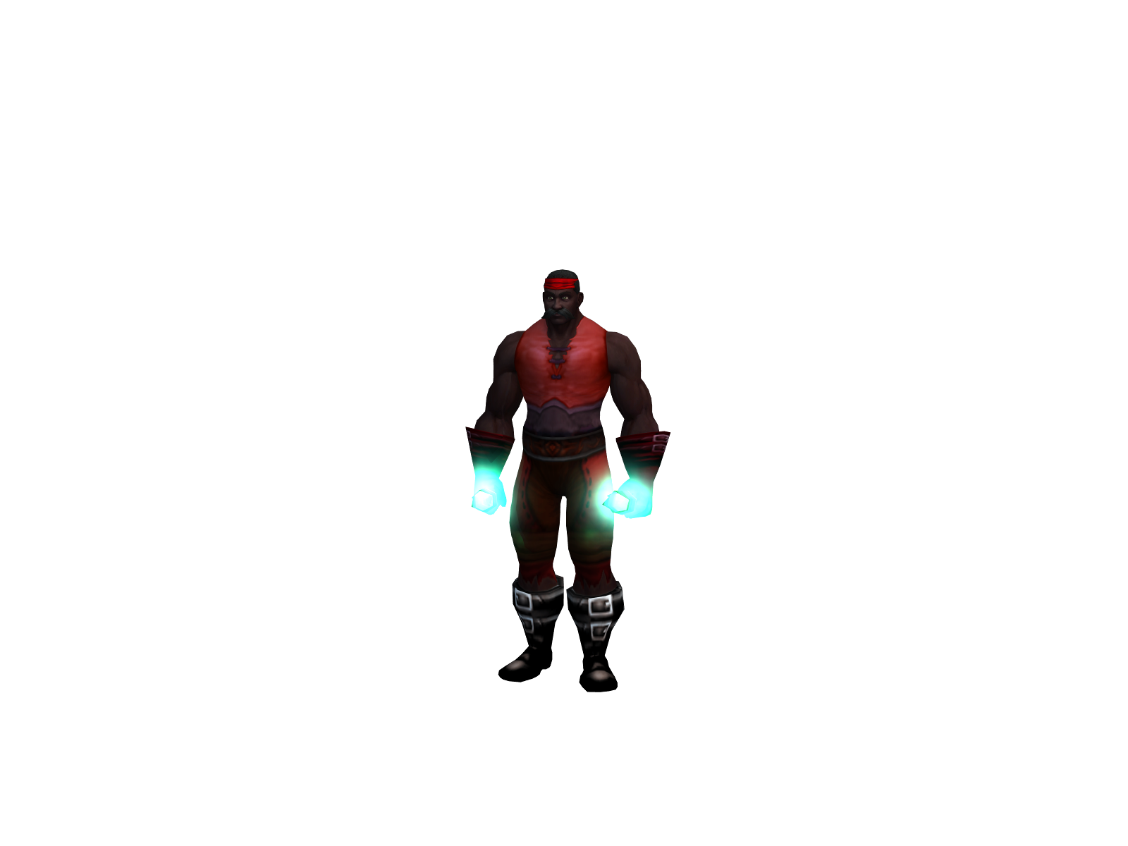 Teccabru 3D character render