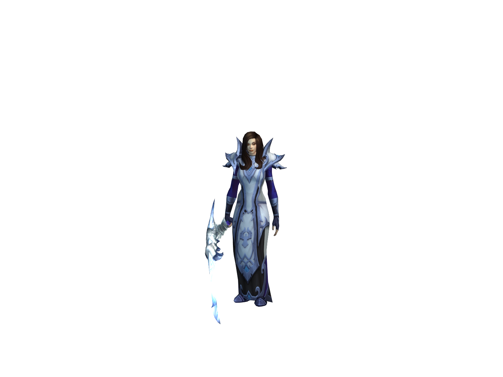 Waf 3D character render