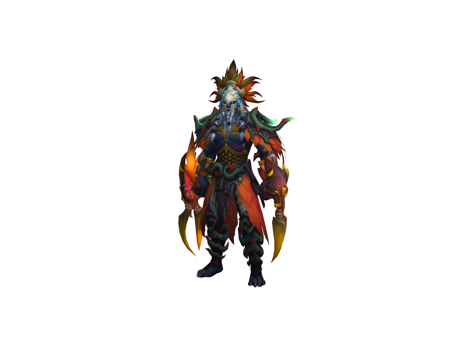 Karnaka 3D character render
