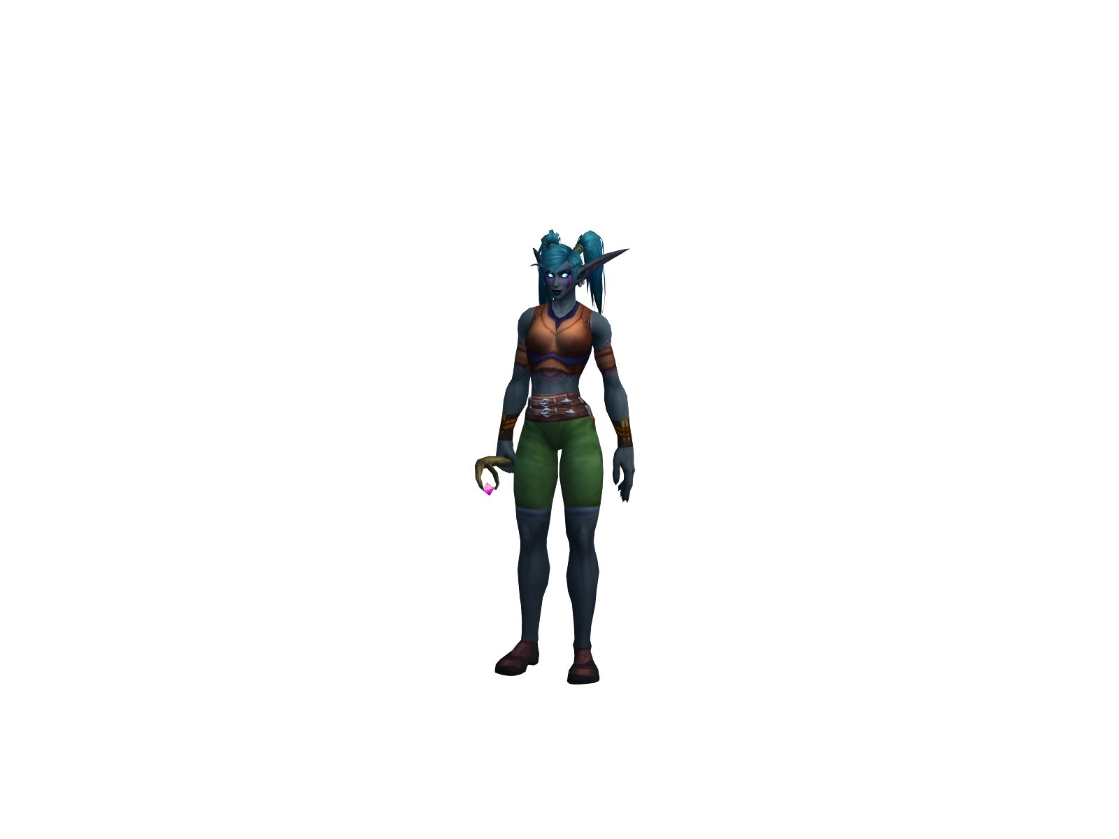 Missau 3D character render