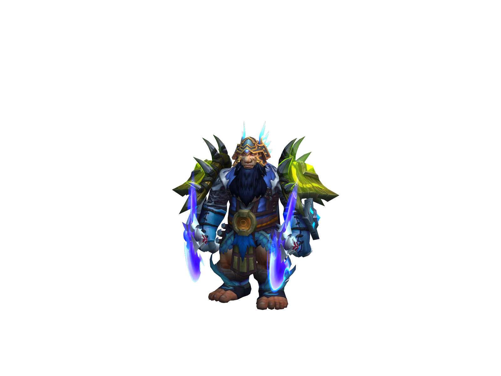 Golkoria 3D character render