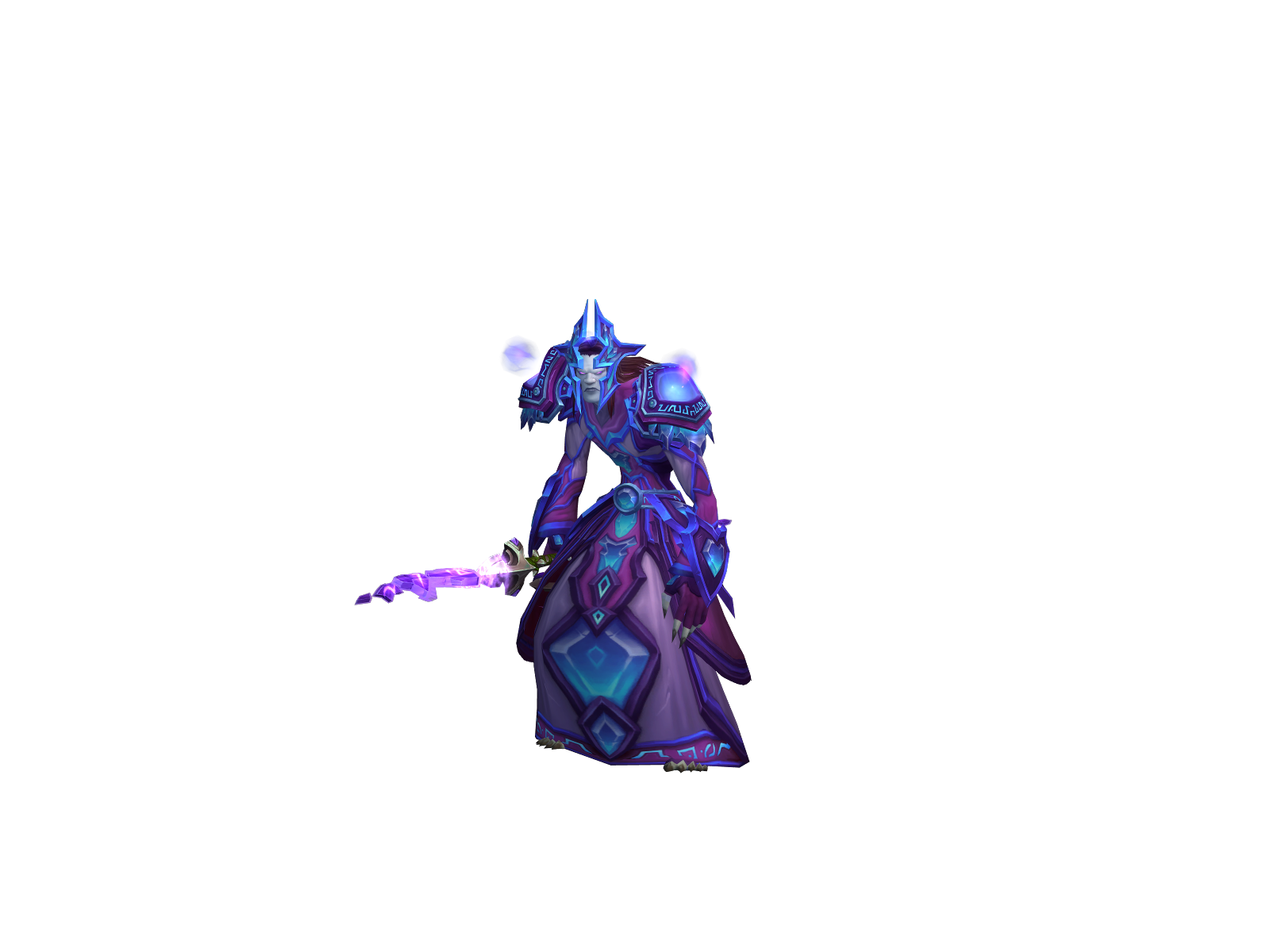 Necromagus 3D character render