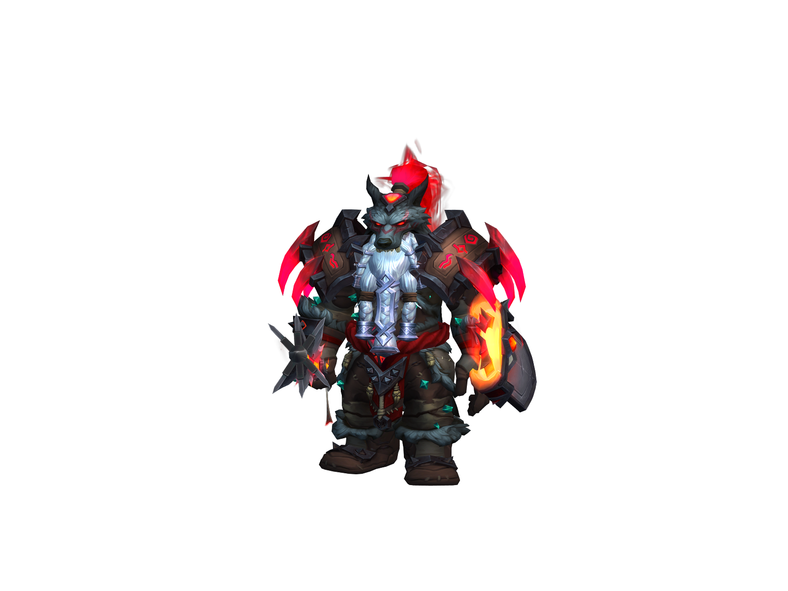 Astragóth 3D character render