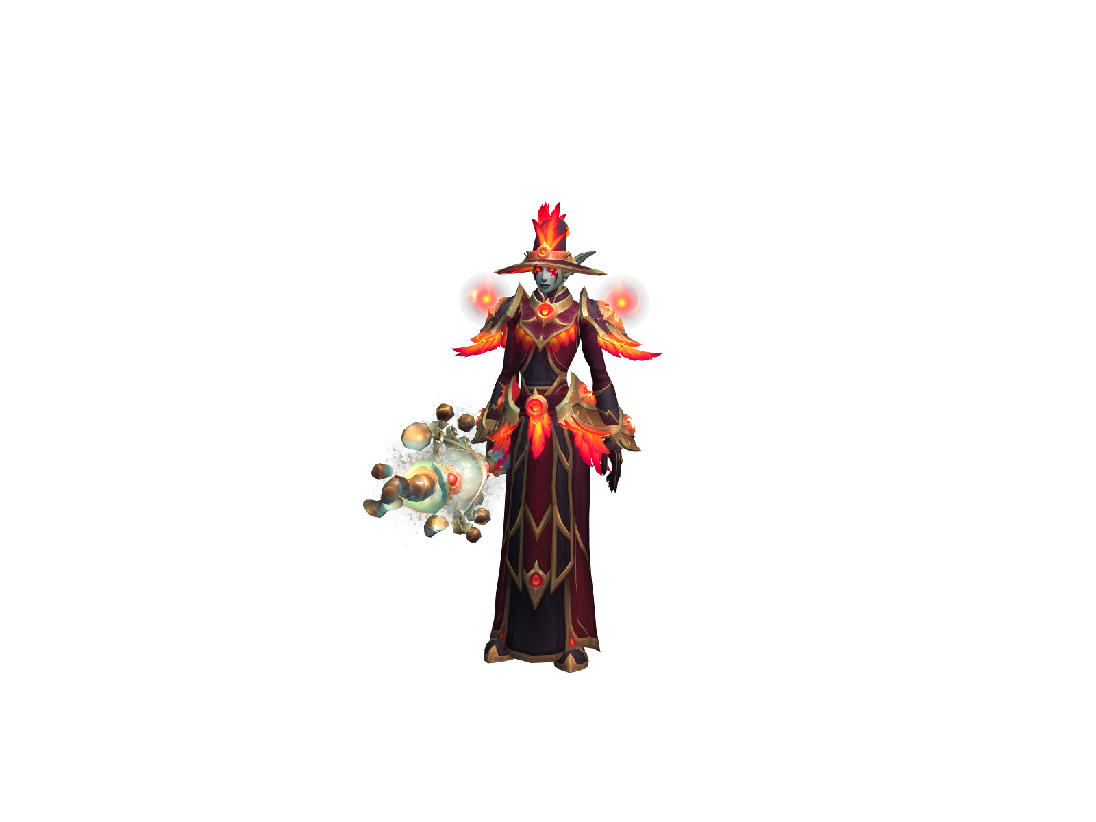 Eldkänslan 3D character render