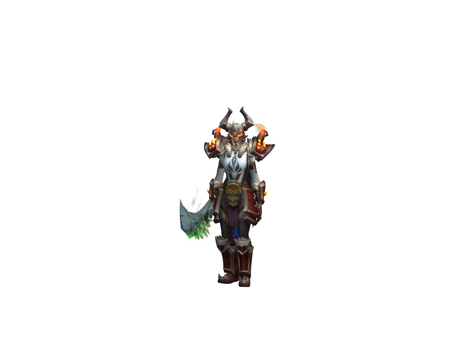 Valesite 3D character render