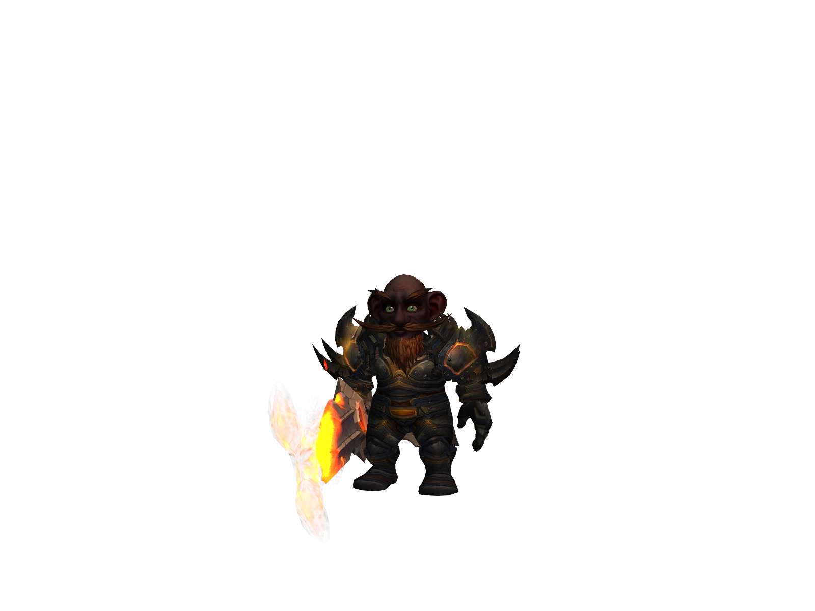 Minidestroz 3D character render
